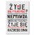 Poster metal Umiera się tylko raz gift
