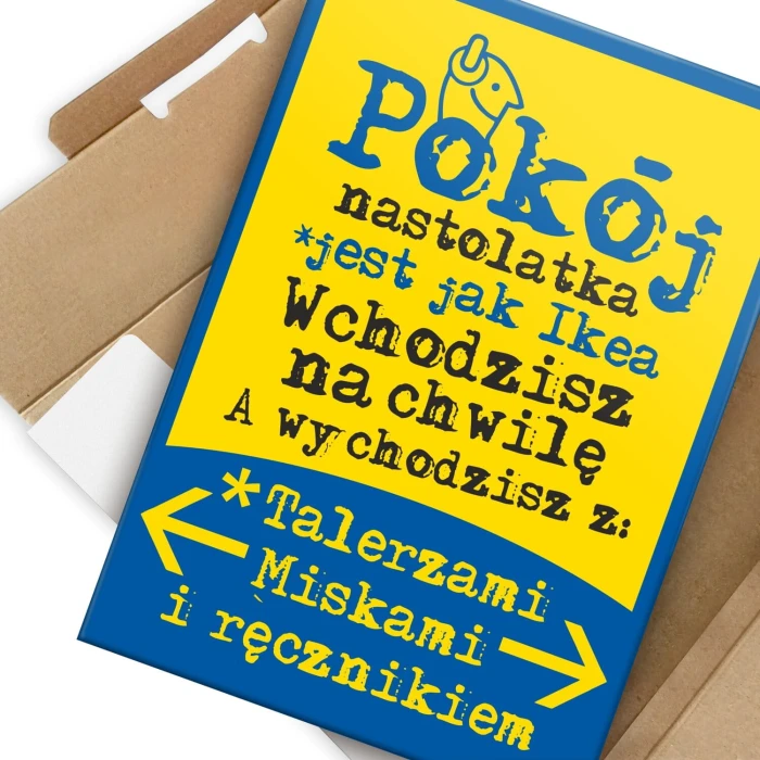 Poster metal pokój nastolatka gift