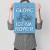 Poster metal przewietrz głowę idź na rower gift