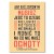 Poster metal Mark Twain Aby być zdrowym gift