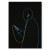 Poster metal man with the phone gift