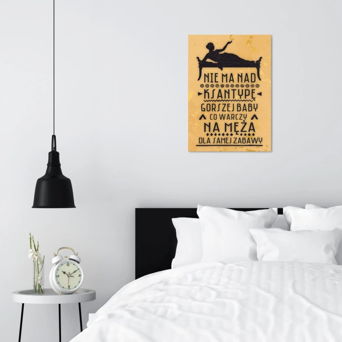 Plakat metalowy Ksantypa Prezent