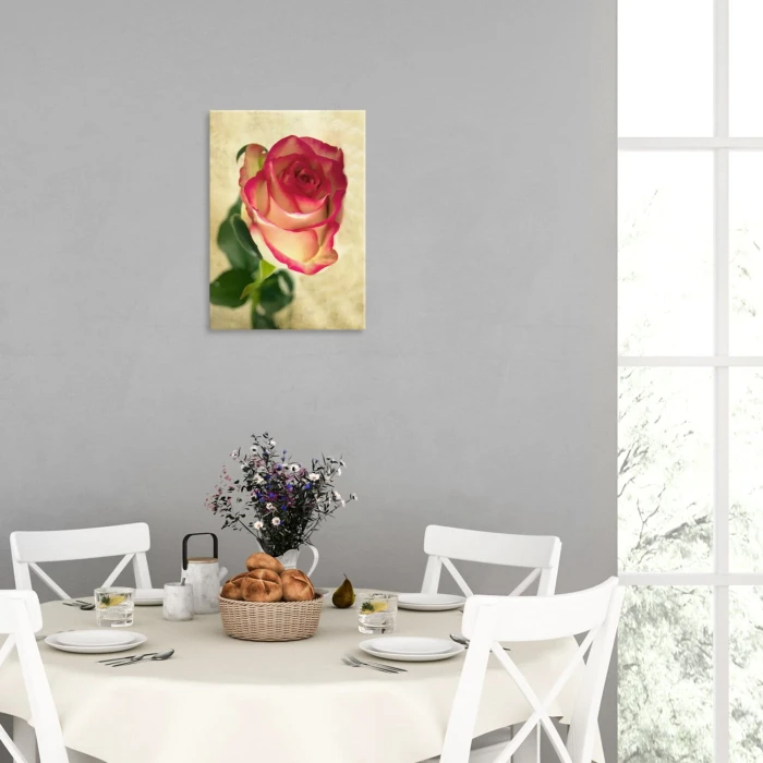 Poster metal natural rose gift