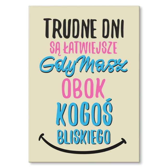 Poster metal trudne dni gift