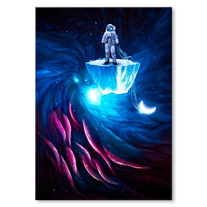 Poster metal astronaut dream gift