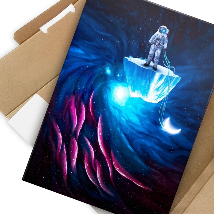 Poster metal astronaut dream gift