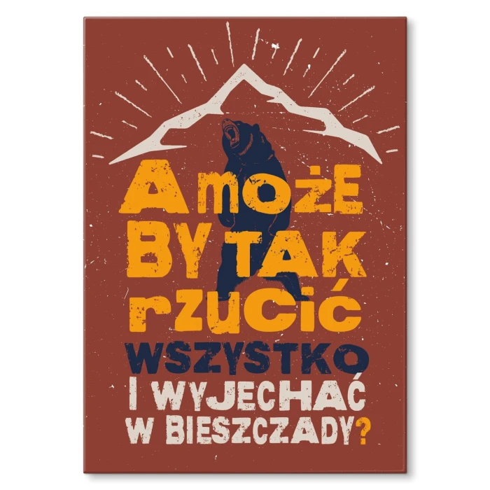 Plakat metalowy  Prezent