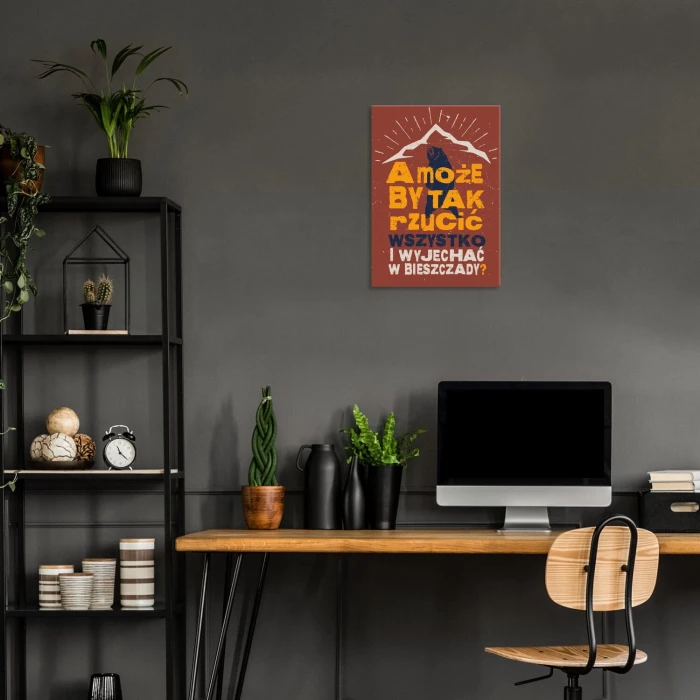 Plakat metalowy  Prezent