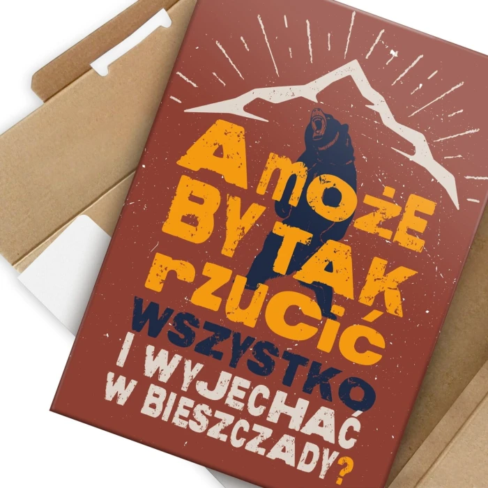 Plakat metalowy  Prezent