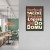 Poster metal idę do domu gift