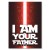Poster metal i AM YOUR FATHER gift