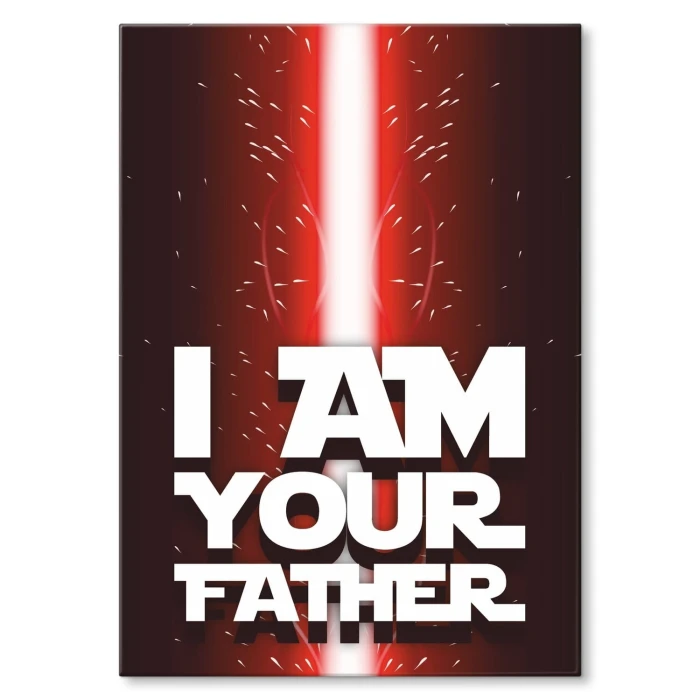Poster metal i AM YOUR FATHER gift