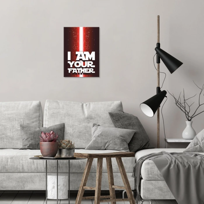 Poster metal i AM YOUR FATHER gift