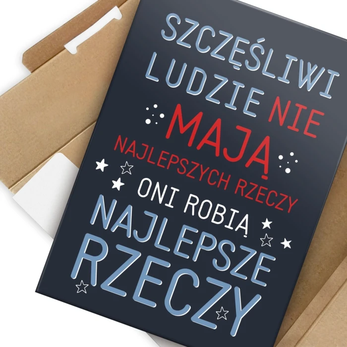 Plakat metalowy Najlepsze rzeczy Prezent