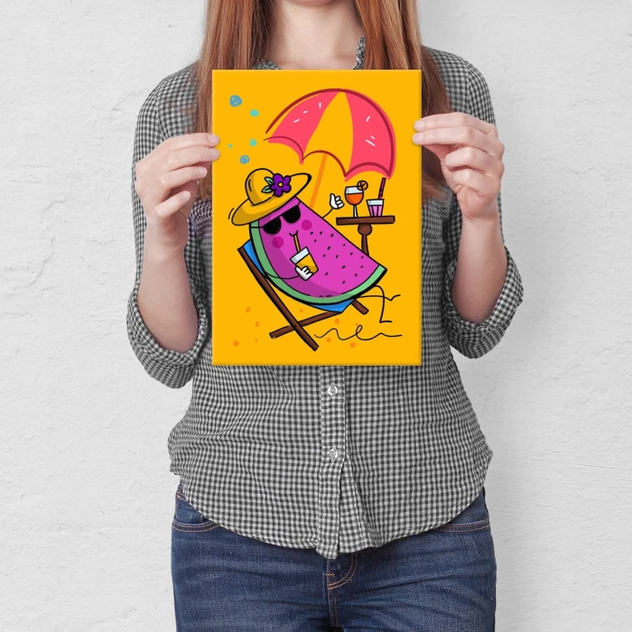 Poster metal Summer gift