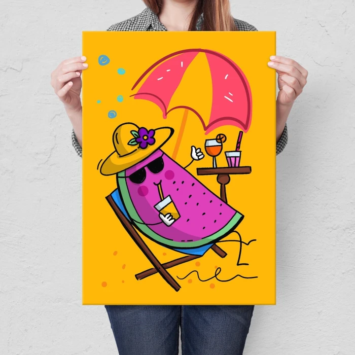 Poster metal Summer gift
