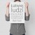 Poster metal łatwiej ludzi oszukać gift