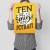 Poster metal ten się śmieje kto potrafi gift