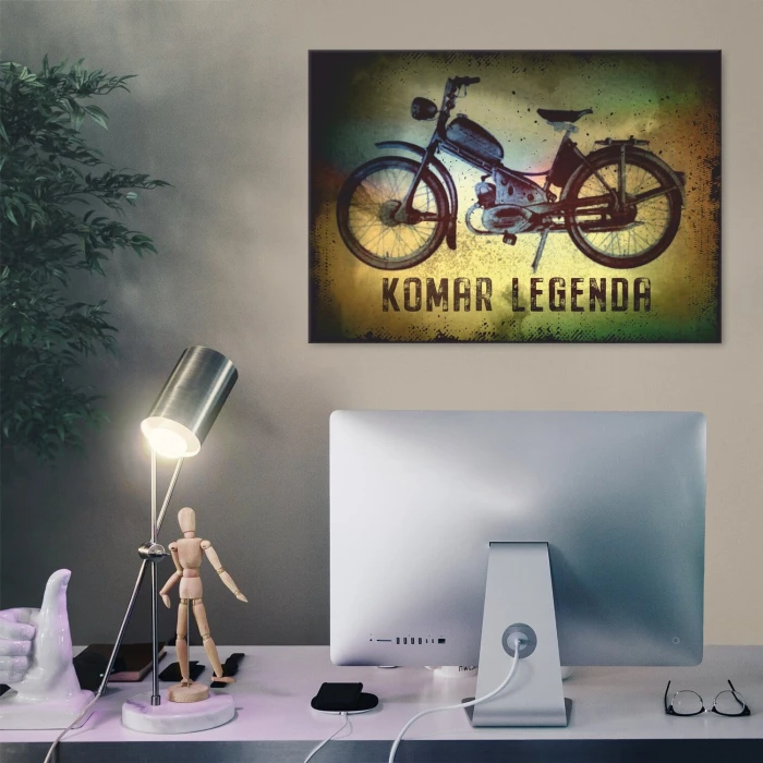 Poster metal Komar Motocykl Legenda gift
