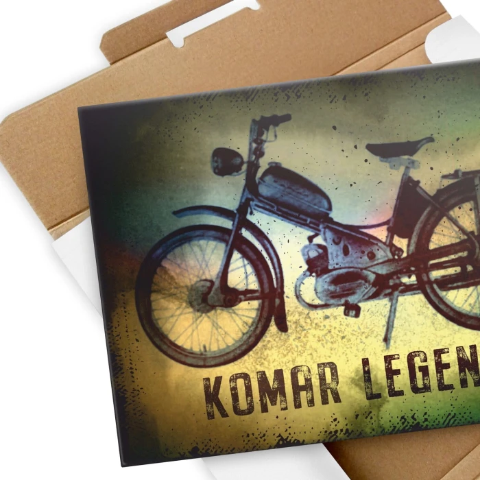Poster metal Komar Motocykl Legenda gift