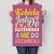Poster metal kobieta jest do kochania gift