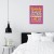 Poster metal kobieta jest do kochania gift