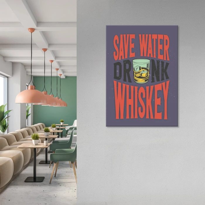 Poster metal drink whiskey gift