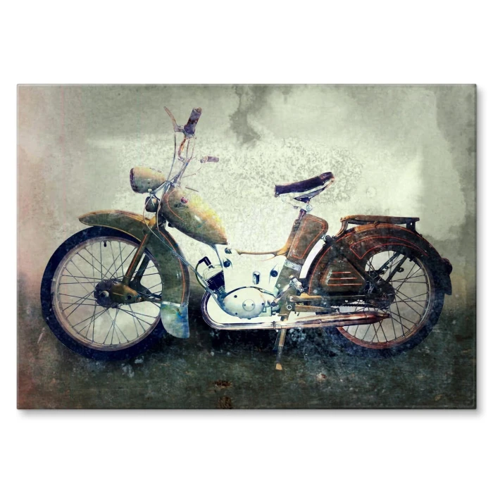 Plakat metalowy Simson vintage Prezent