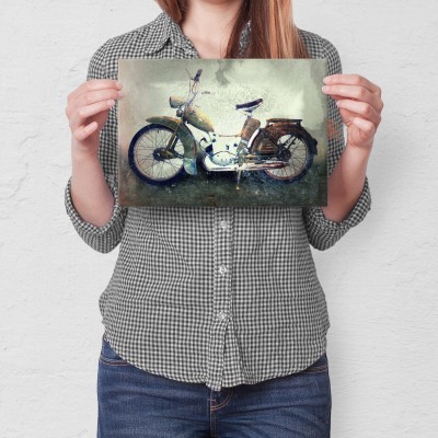 Poster metal Simson vintage gift