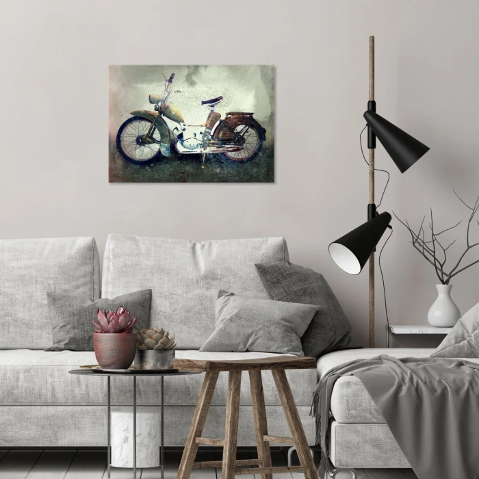 Plakat metalowy Simson vintage Prezent