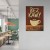 Plakat metalowy Bez kawy Prezent