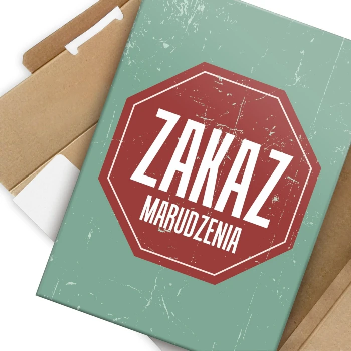 Poster metal zakaz marudzenia gift