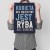 Plakat metalowy ryba bez roweru Prezent