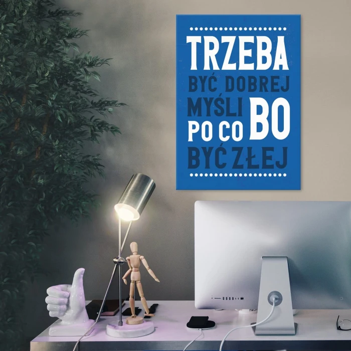 Poster metal po co być złej gift