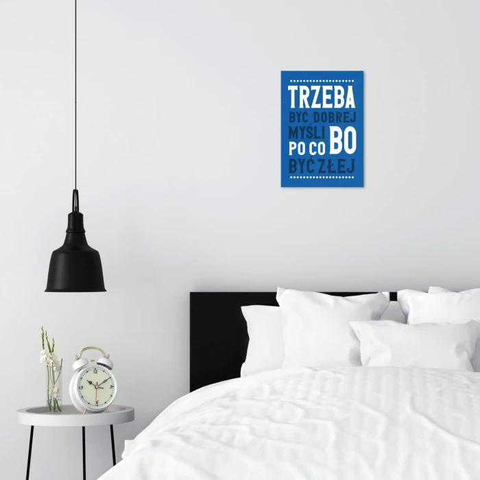 Poster metal po co być złej gift
