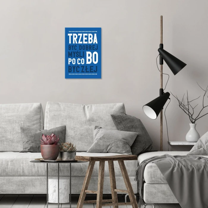 Poster metal po co być złej gift