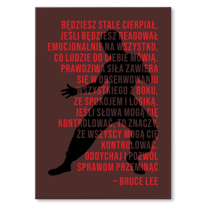 Poster metal Będziesz stale cierpiał gift