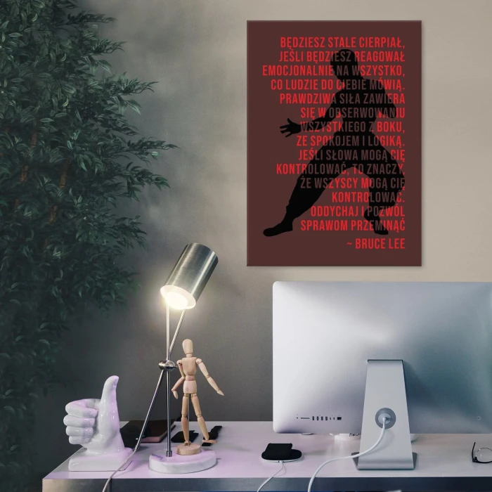 Poster metal Będziesz stale cierpiał gift