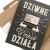 Poster metal Dziwne u mnie działa gift