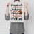 Poster metal pośpiech jest wskazany gift