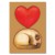 Poster metal cat in love gift