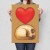 Poster metal cat in love gift