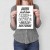 Poster metal dom jest tam gift