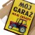 Plakat metalowy Mój garaż moje zasady Ursus Prezent