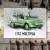 Poster metal Fiat Multipla Samochód gift