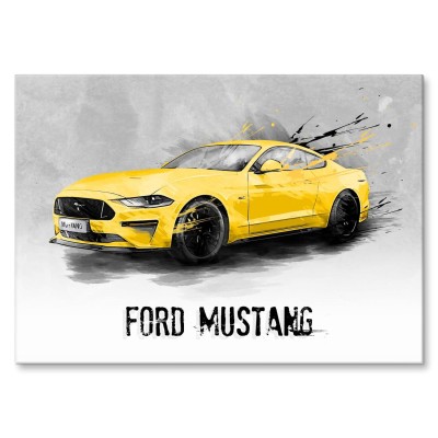 Poster metal Ford Mustang Legenda gift