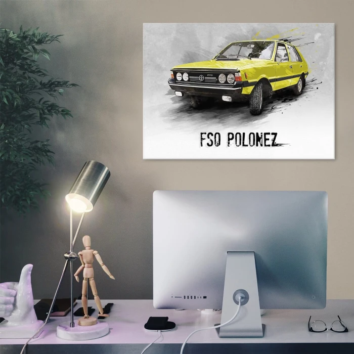 Poster metal FSO Polonez Klasyk gift