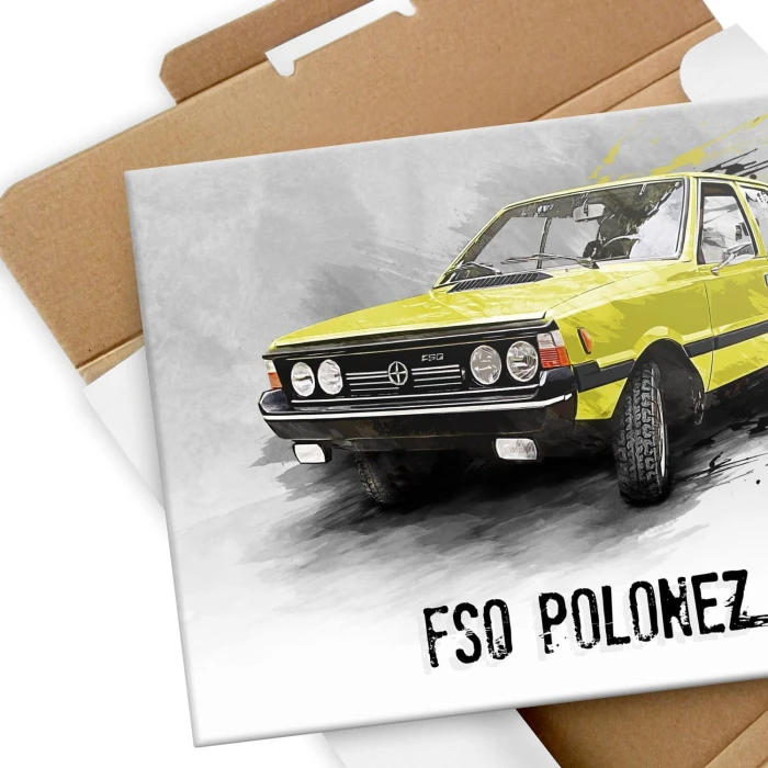Poster metal FSO Polonez Klasyk gift
