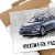 Plakat metalowy VW Passat Samochód Prezent
