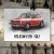 Poster metal VW Golf MK1 Klasyk gift